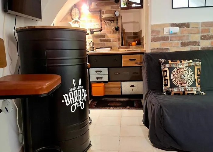 Tiny Studio, Rustic Style, Historic Center San Remo